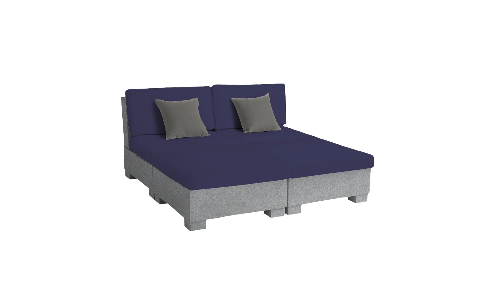 Ledge Lounger Signature Sectional 4 Piece Sun Chair - Image 24