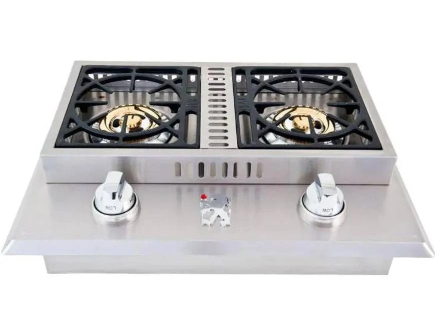 Lion Premium Grills 26-Inch Stainless Steel Drop In Propane Gas Double Side Burner – L1707 - Image 2