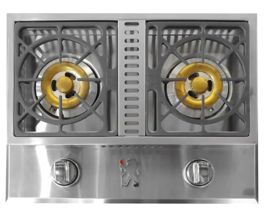 Lion Premium Grills 26-Inch Stainless Steel Drop In Propane Gas Double Side Burner – L1707 - Image 5