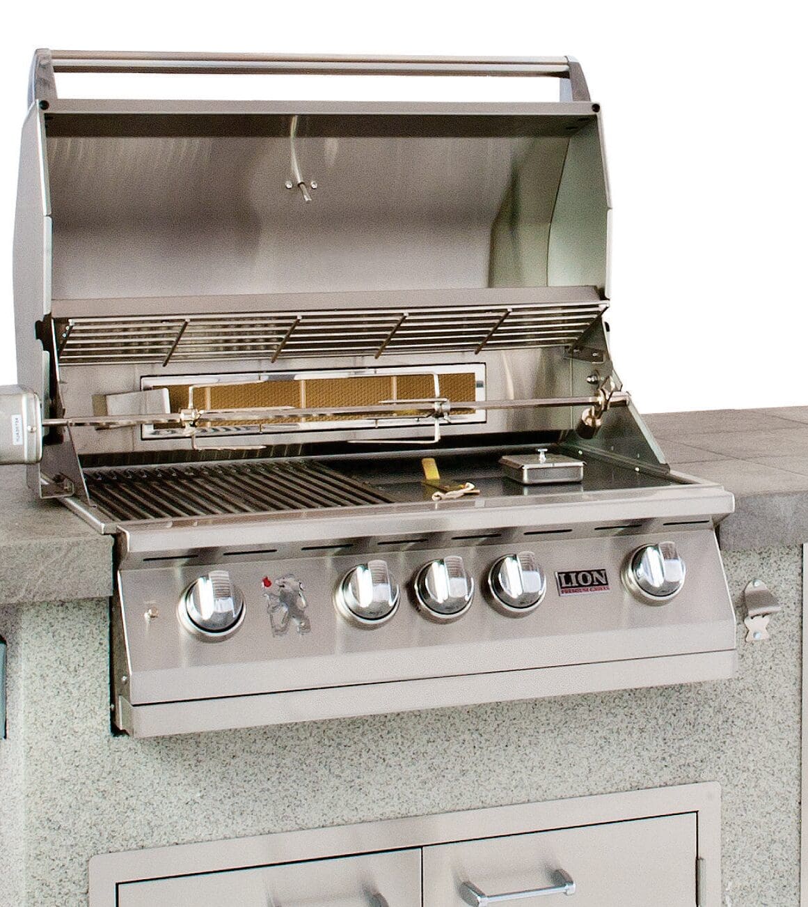 Lion Premium Grills Advanced Q BBQ Island - Image 2