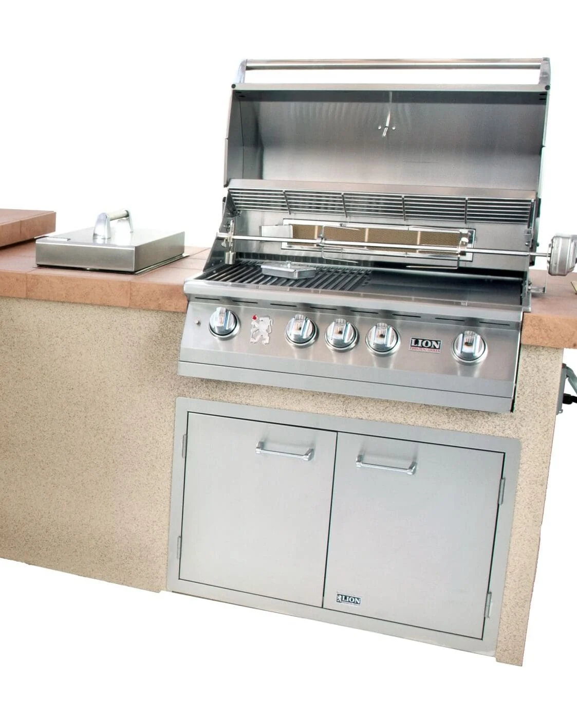 Lion Premium Grills American Q BBQ Island - Image 2