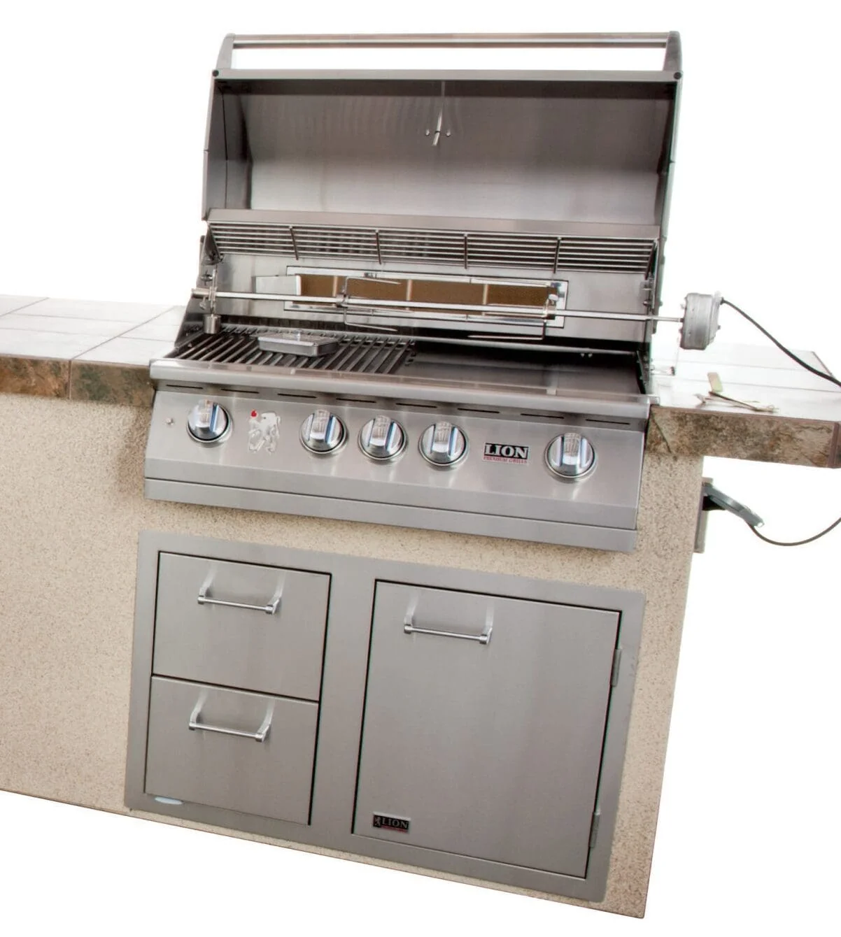 Lion Premium Grills Commercial Q BBQ Island - Image 2