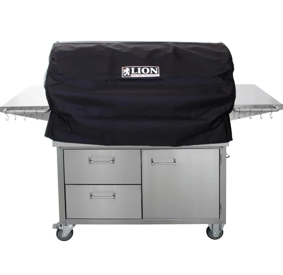 Lion Premium Grills Freestanding 40-Inch 5-Burner Gas Grill – L90000 - Image 3