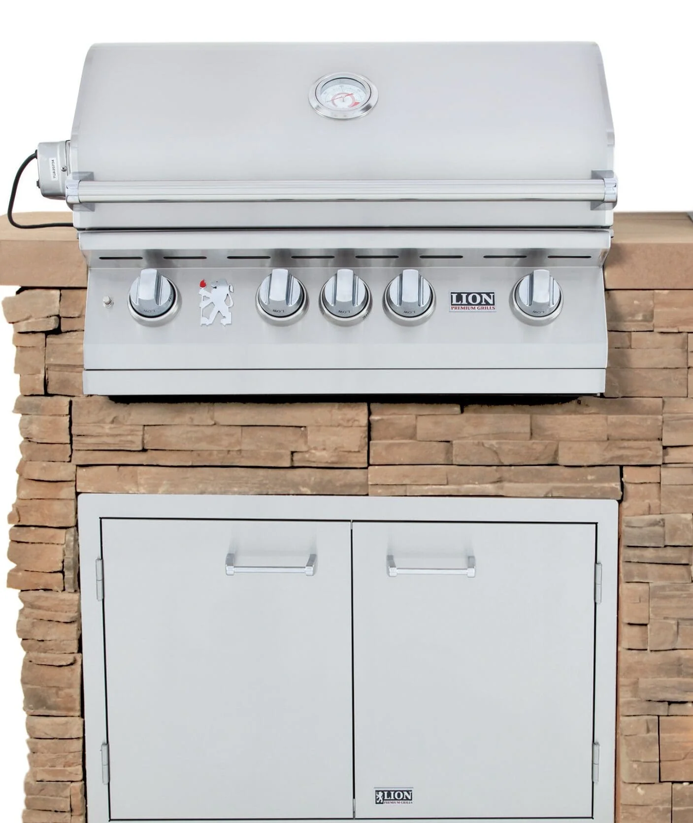 Lion Premium Grills Sensational Q BBQ Island - Image 3
