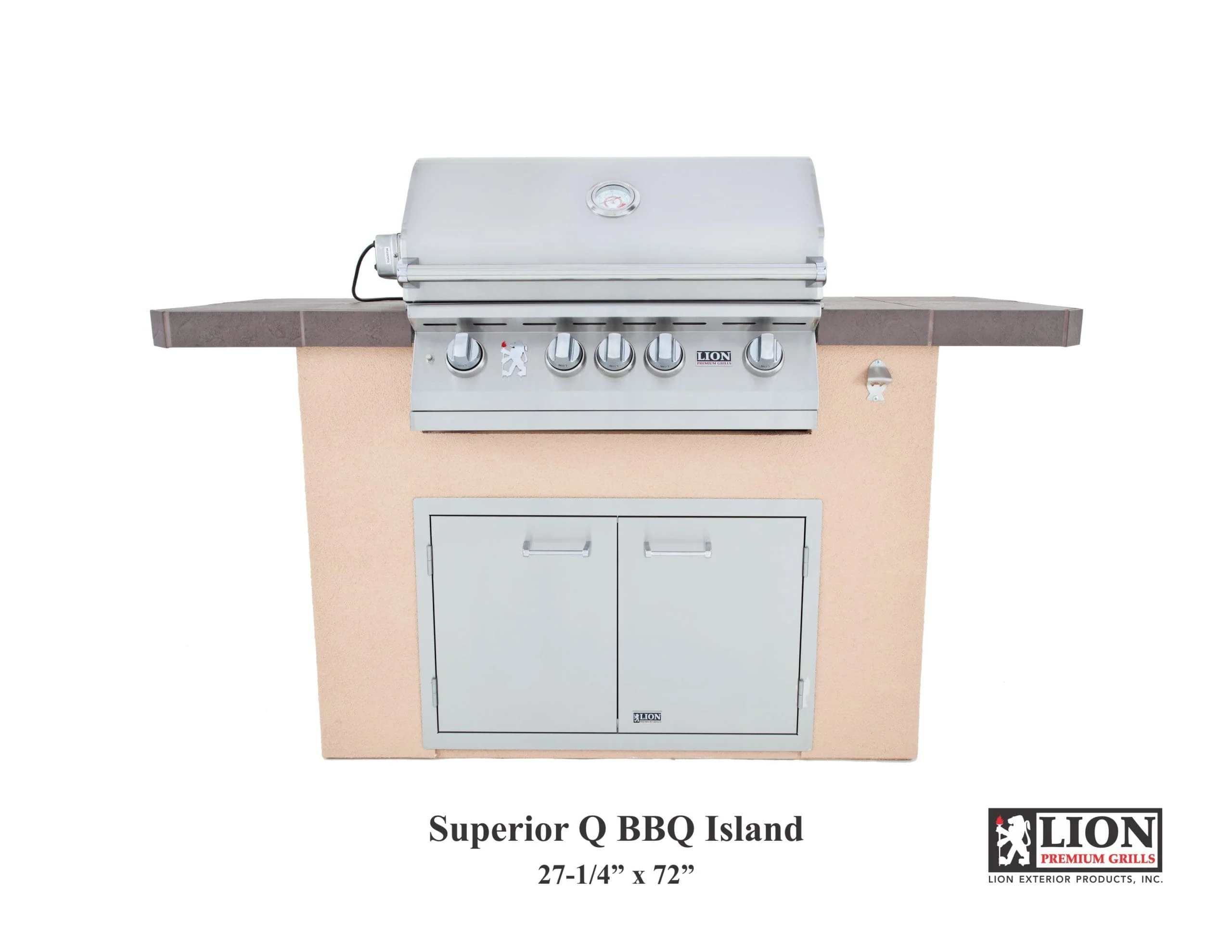 Lion Premium Grills Superior Q BBQ Island - Image 4