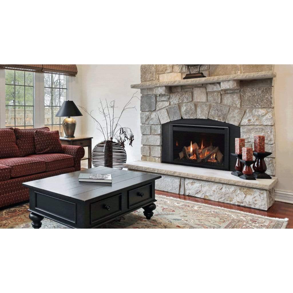 Majestic 30in Ruby Direct Vent Gas Fireplace Insert with Intellifire Touch Ignition System - Image 2