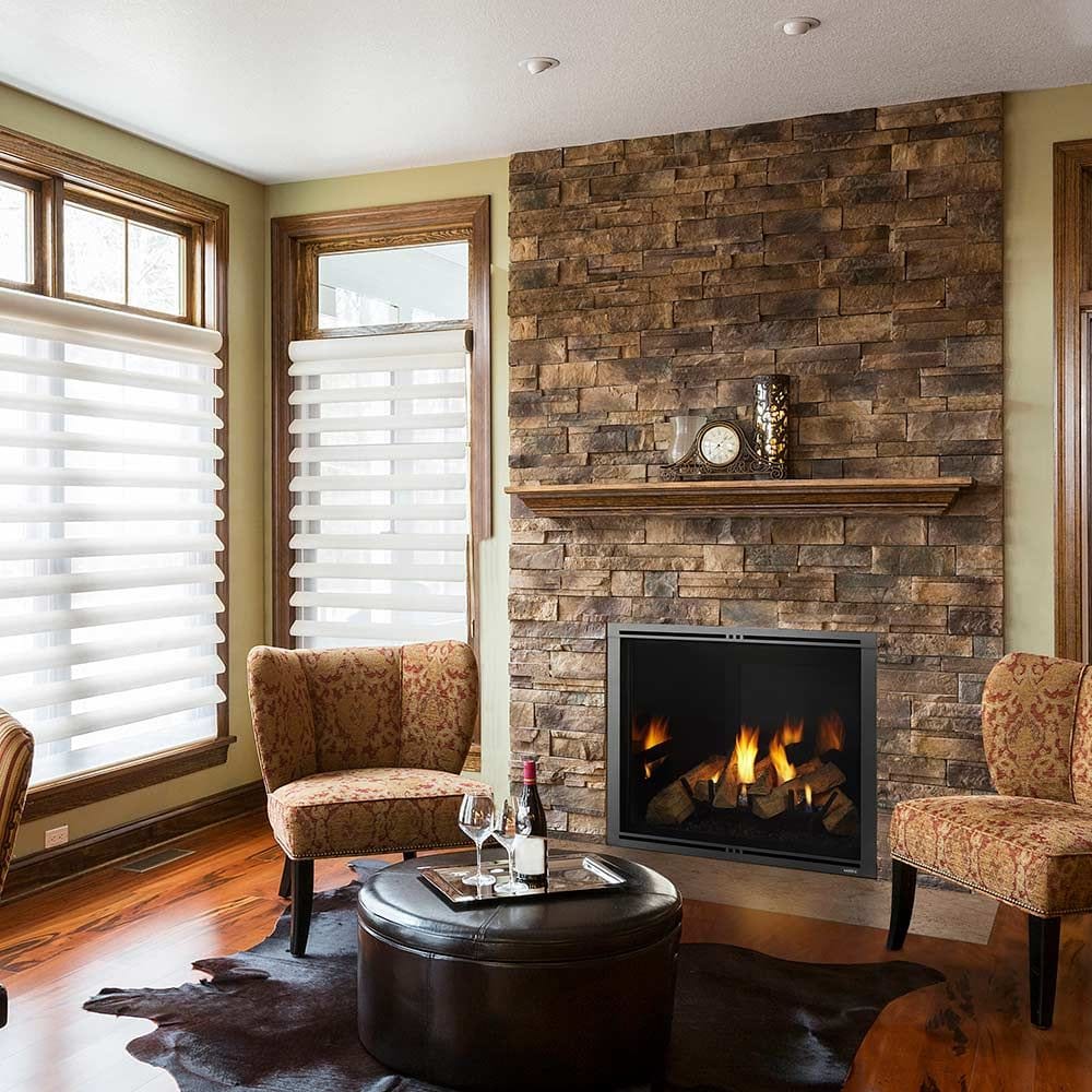 Majestic 36in Marquis II Direct Vent Gas Fireplace with IntelliFire Touch Ignition System - Image 4