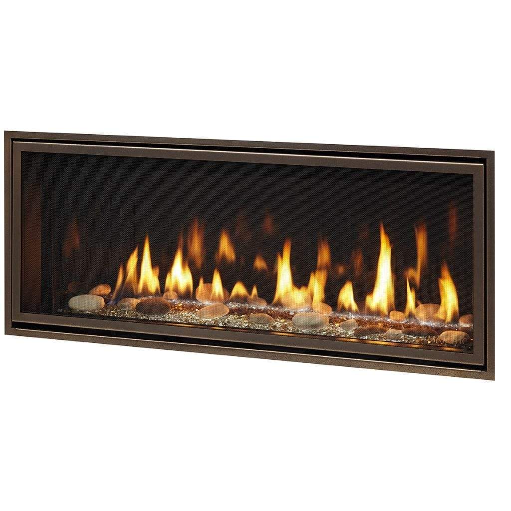 Majestic 48in Echelon II Linear Direct Vent Fireplace with IntelliFire Touch Ignition System - Image 2