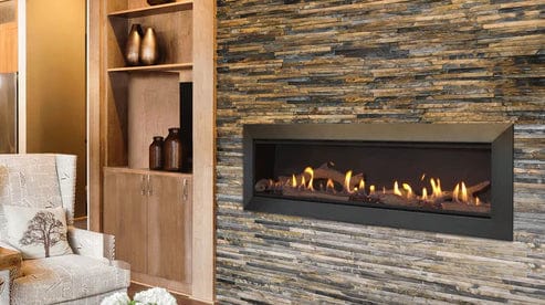 Majestic 72in Echelon II Linear Direct Vent Fireplace with IntelliFire Touch Ignition System - Image 3