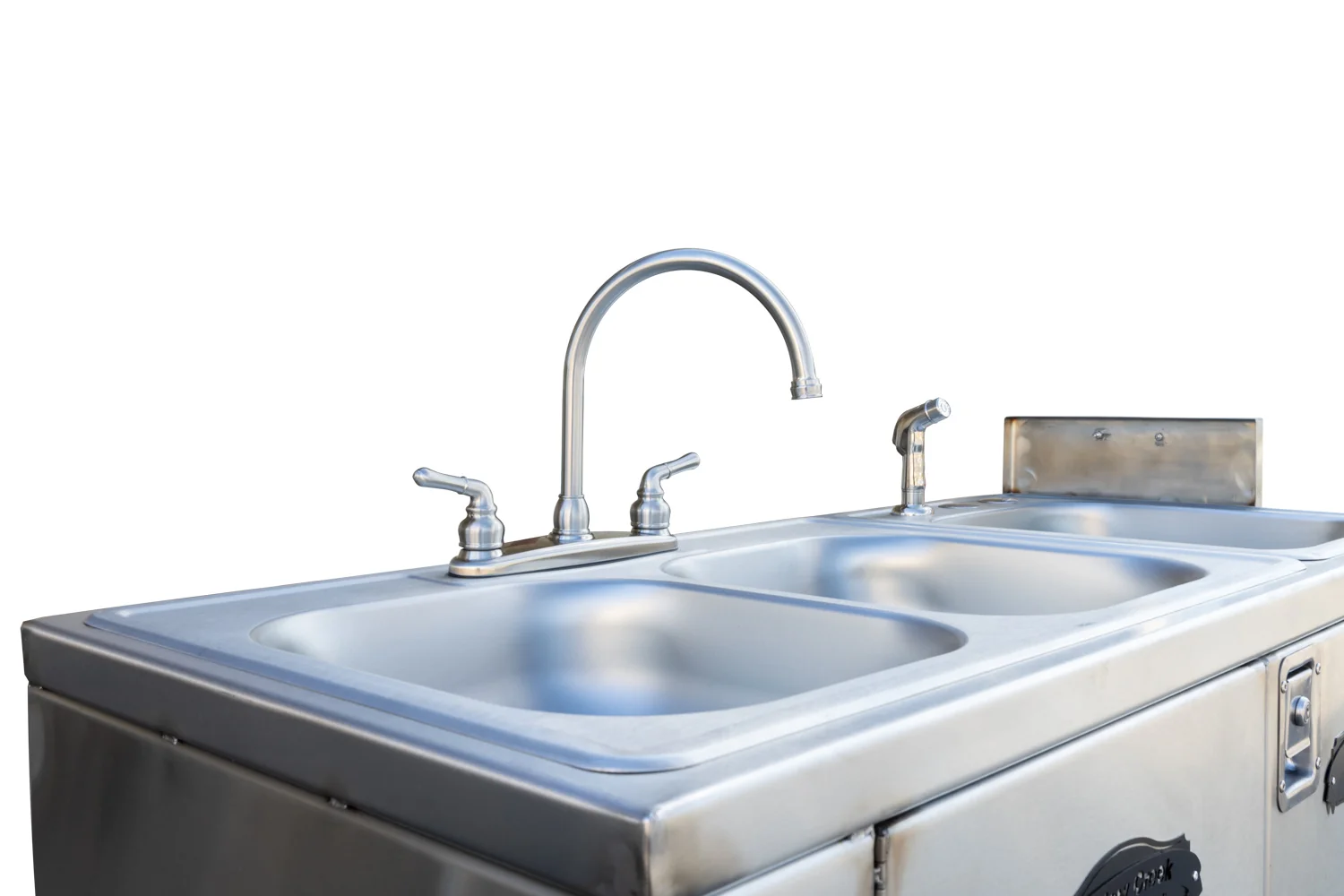 Meadow Creek 3 Bowl Cleanup Sink (Trailer Mounted) - 3B-CU-TM-LP - Image 4