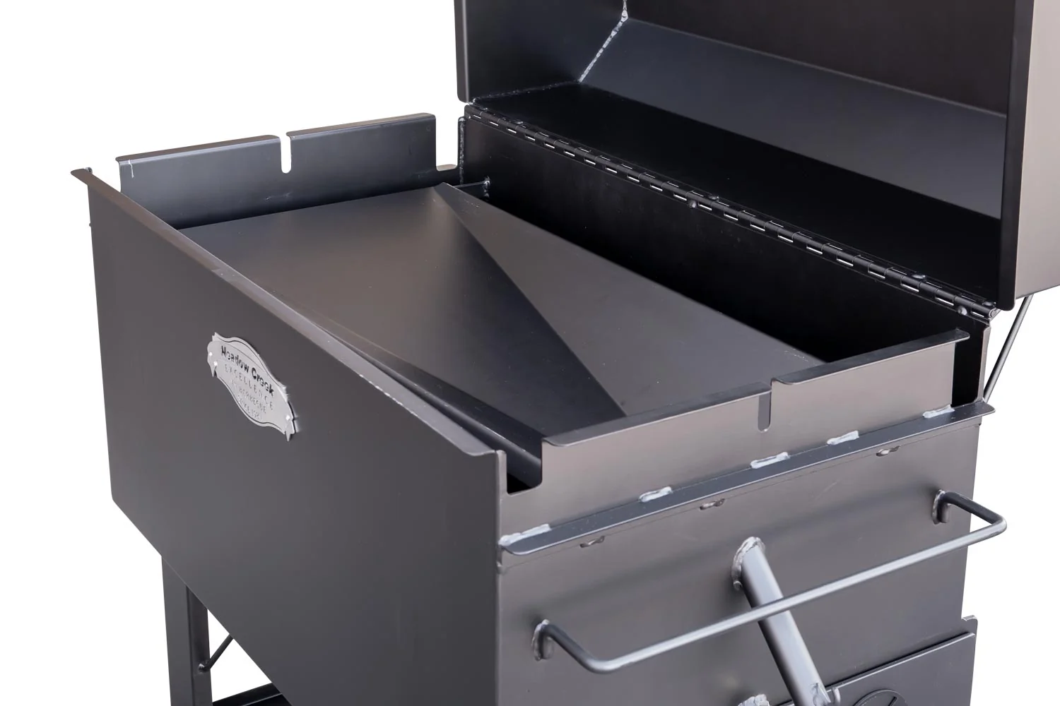 Meadow Creek COMBI42 All-in-One Charcoal BBQ Grill - Image 22