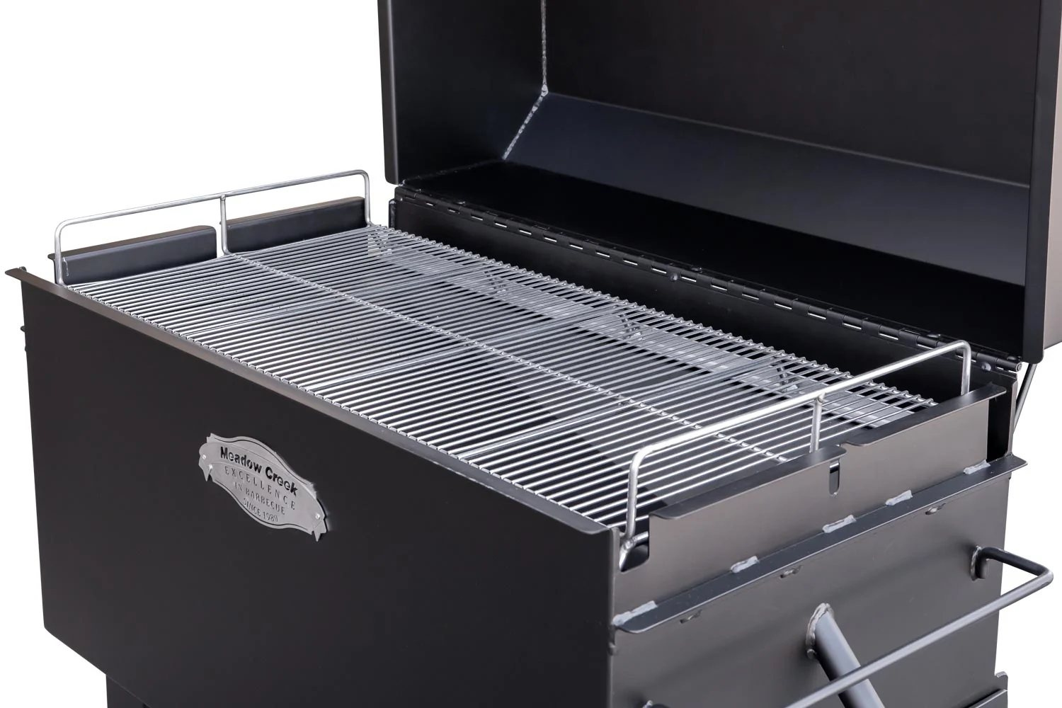 Meadow Creek COMBI42 All-in-One Charcoal BBQ Grill - Image 24