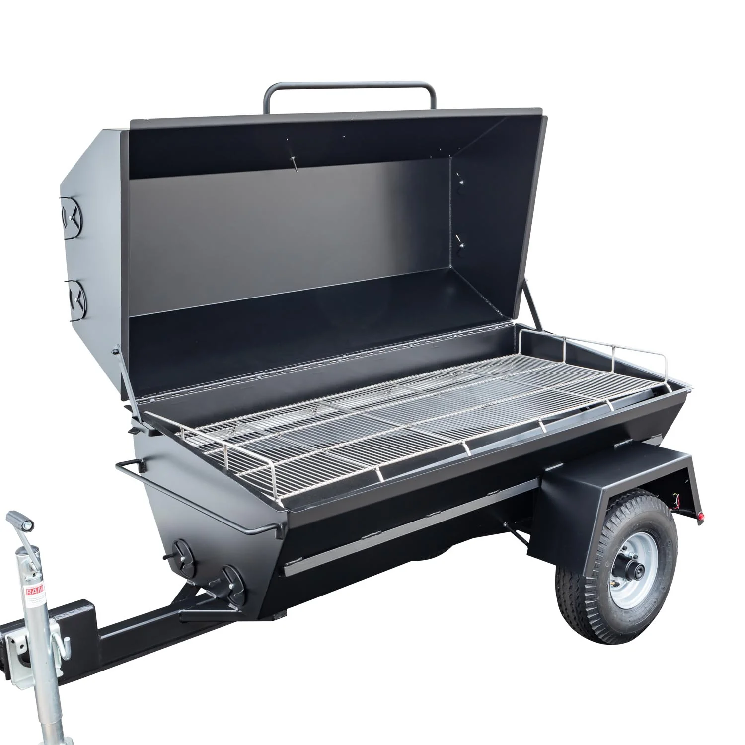 Meadow Creek PR60T Charcoal Pig Roaster Trailer - Image 3
