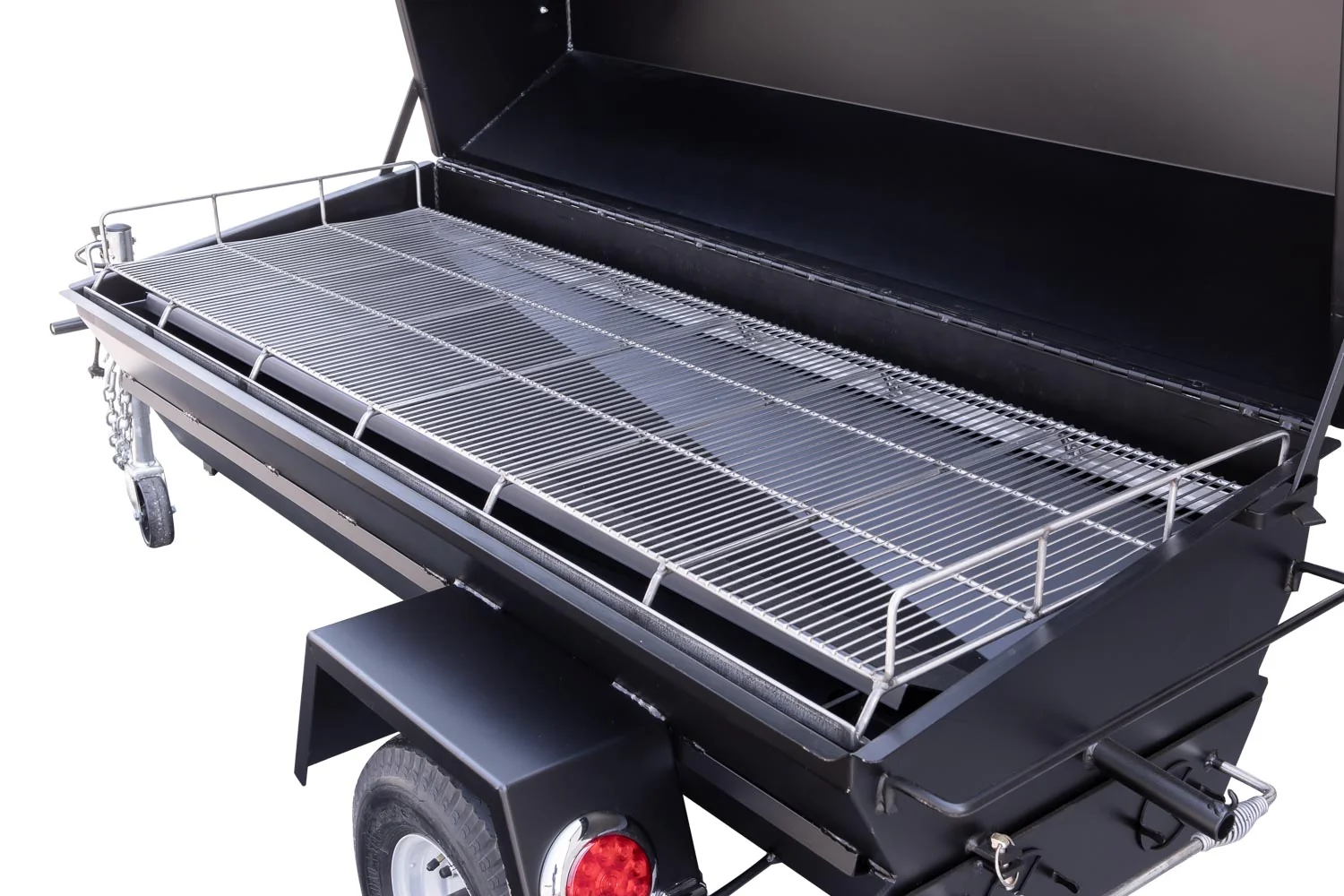 Meadow Creek PR72T Charcoal Pig Roaster Trailer - Image 19