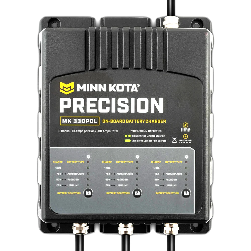 Minn Kota On-Board Precision Charger MK-330 PCL 3 Bank x 10 AMP LI Optimized Charger [1833301] - Image 3