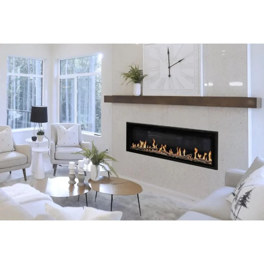 Modern Flames 100" Orion Slim HelioVision Linear Electric Fireplace [OR100-SLIM] - Image 3