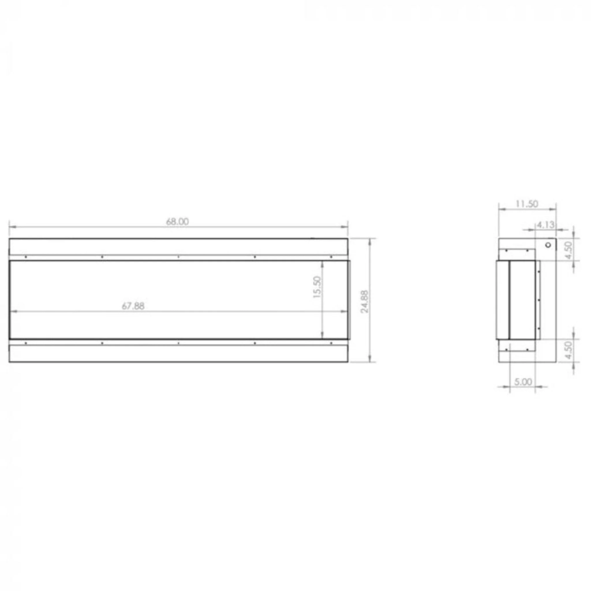 Modern Flames 36" Redstone Traditional Electric Fireplace [RS-3626] - Image 9