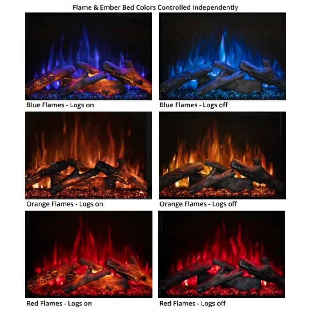 Modern Flames 54" Redstone Traditional Electric Fireplace  [RS-5435] - Image 12