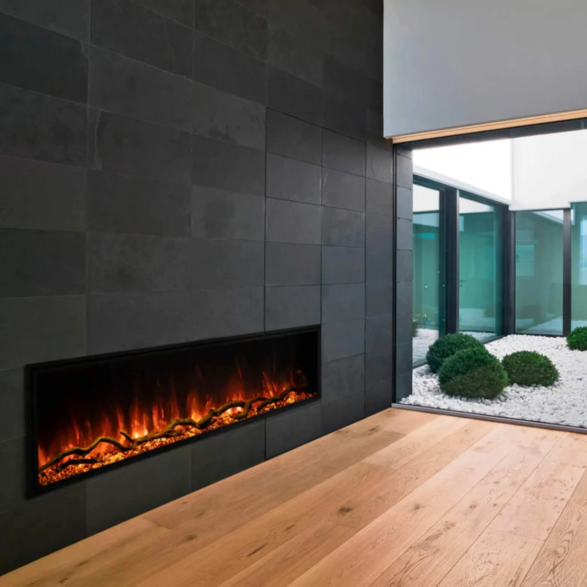 Modern Flames 56" Landscape Pro Slim Linear Electric Fireplace [LPS-5614] - Image 2