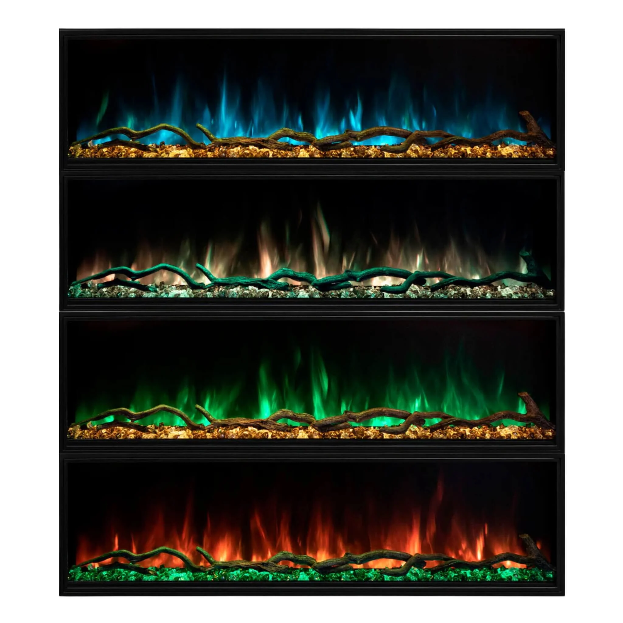 Modern Flames 56" Landscape Pro Slim Linear Electric Fireplace [LPS-5614] - Image 8