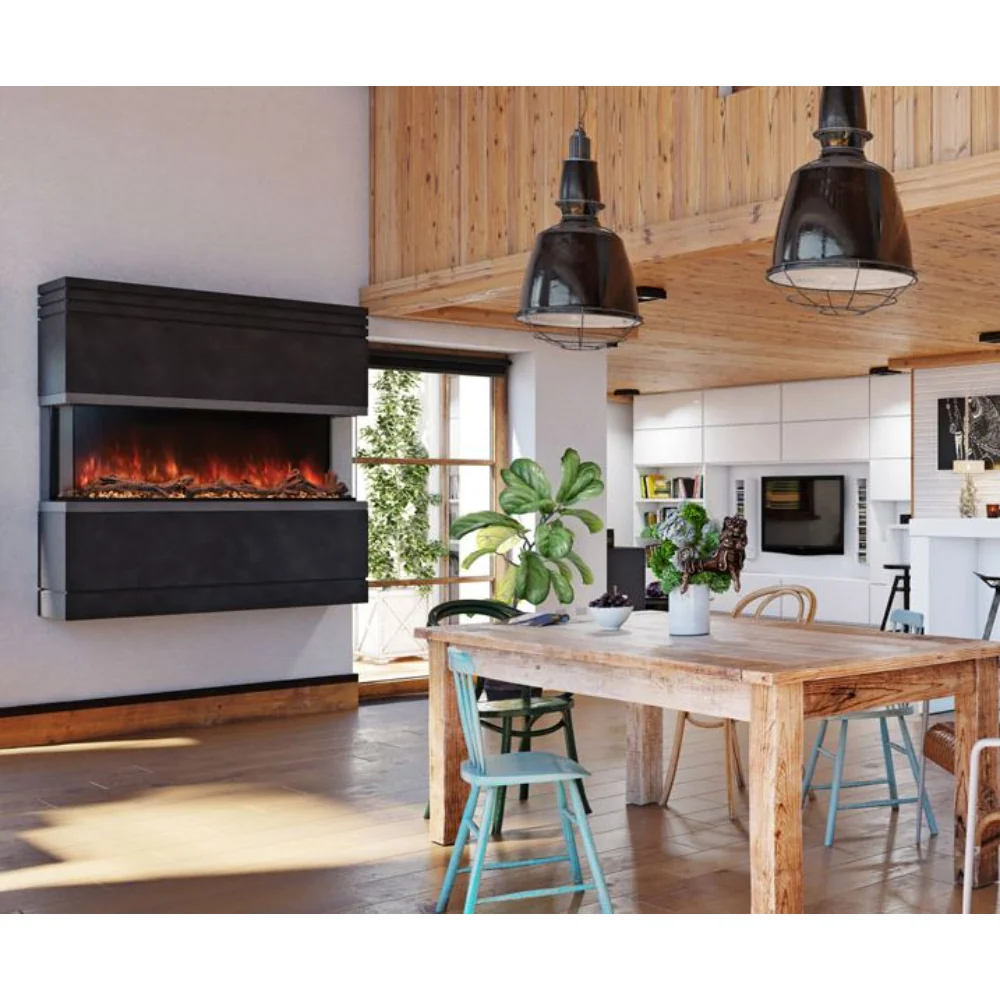 Modern Flames 96" Landscape Pro Multi Linear Electric Fireplace  [LPM-9616] - Image 4