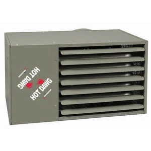 Modine Hot Dawg Garage Heater - 60K BTU/Direct Spark Ignition/LP/Single Stage w/Aluminized Steel Heat Exchanger
