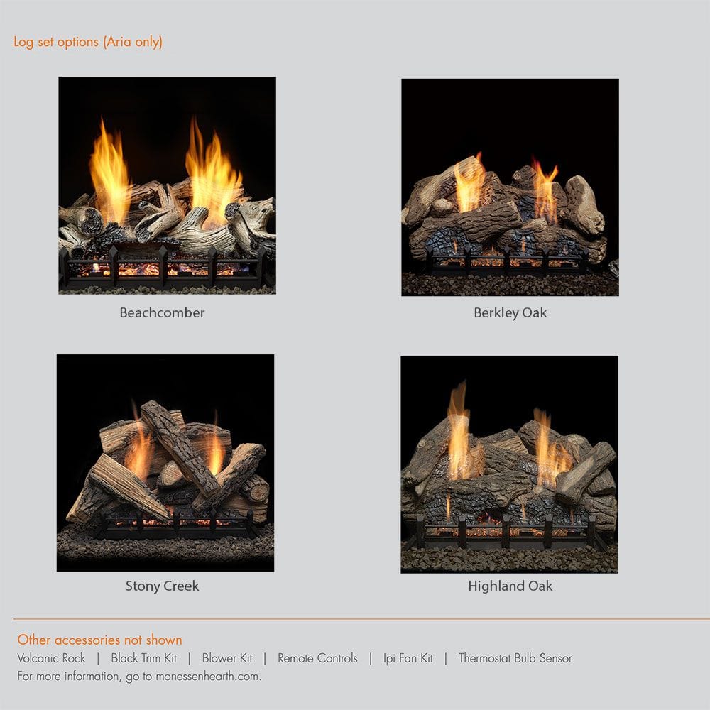 Monessen 32" Aria Vent-Free Traditional Gas Fireplace - Image 17