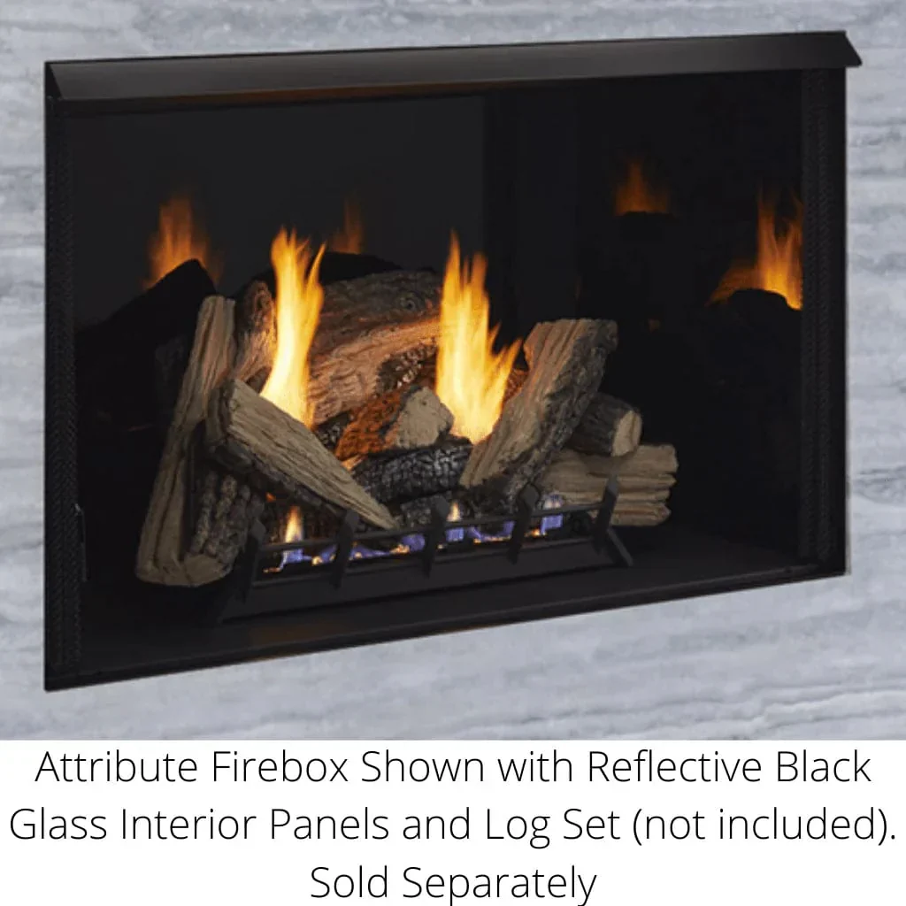 Monessen 32" Attribute Universal Circulating Vent-Free Firebox with Radiant Face and Multitonal Reversible Interior Panels - Image 6