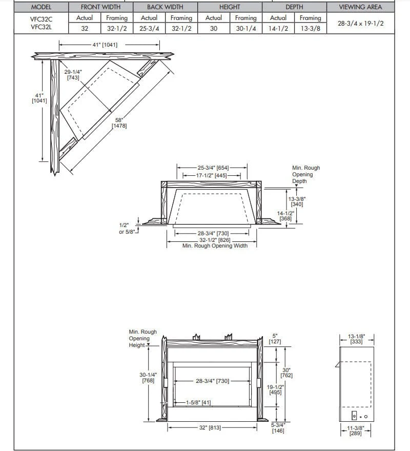 Monessen 32" Symphony Vent-Free Traditional Gas Fireplace - Image 6