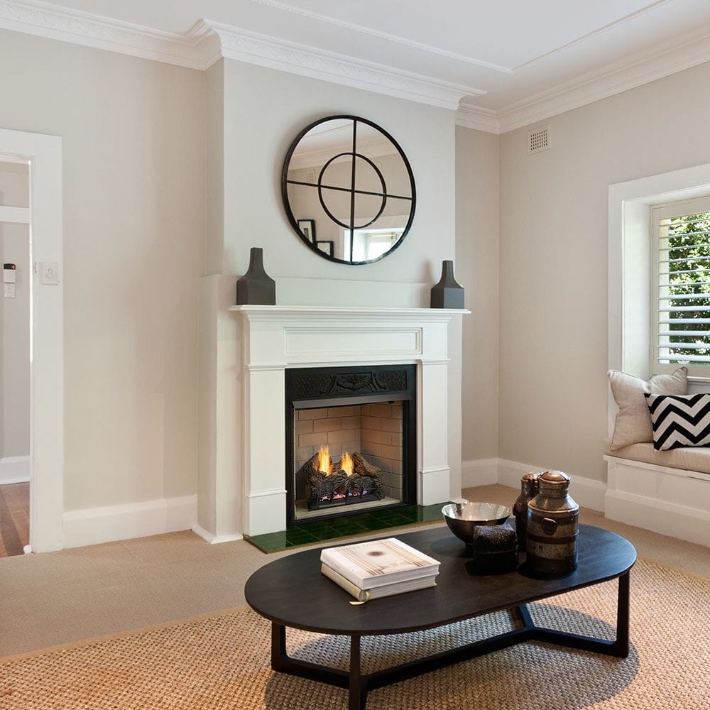 Monessen 42" Lo-Rider Clean Face Vent-Free Gas Firebox with Interior Panels - Image 3