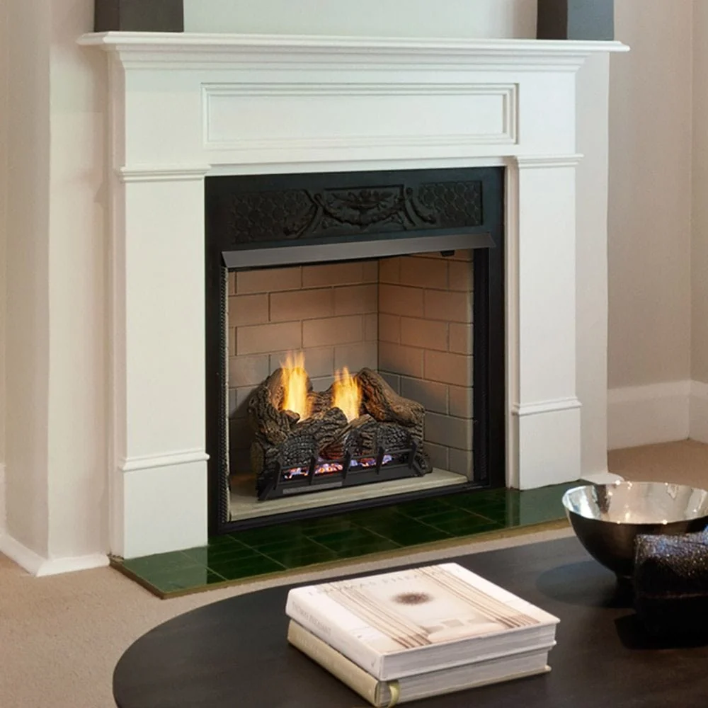 Monessen 42" Lo-Rider Clean Face Vent-Free Gas Firebox with Interior Panels - Image 5