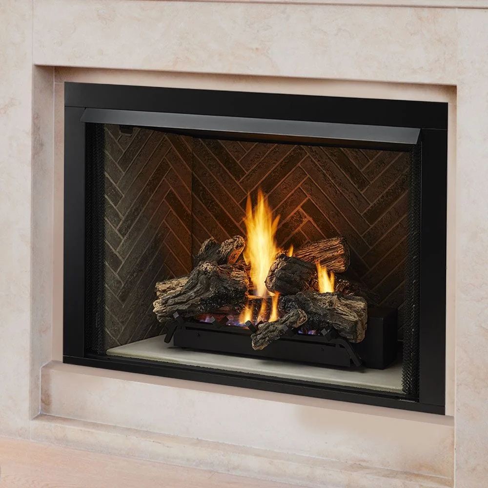 Monessen 42" Lo-Rider Clean Face Vent-Free Gas Firebox with Interior Panels - Image 8