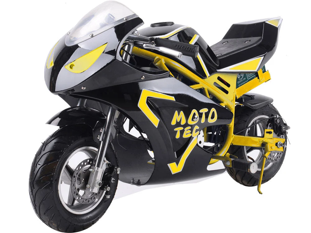 MotoTec 36V 500W Electric Pocket Bike GT - Image 4