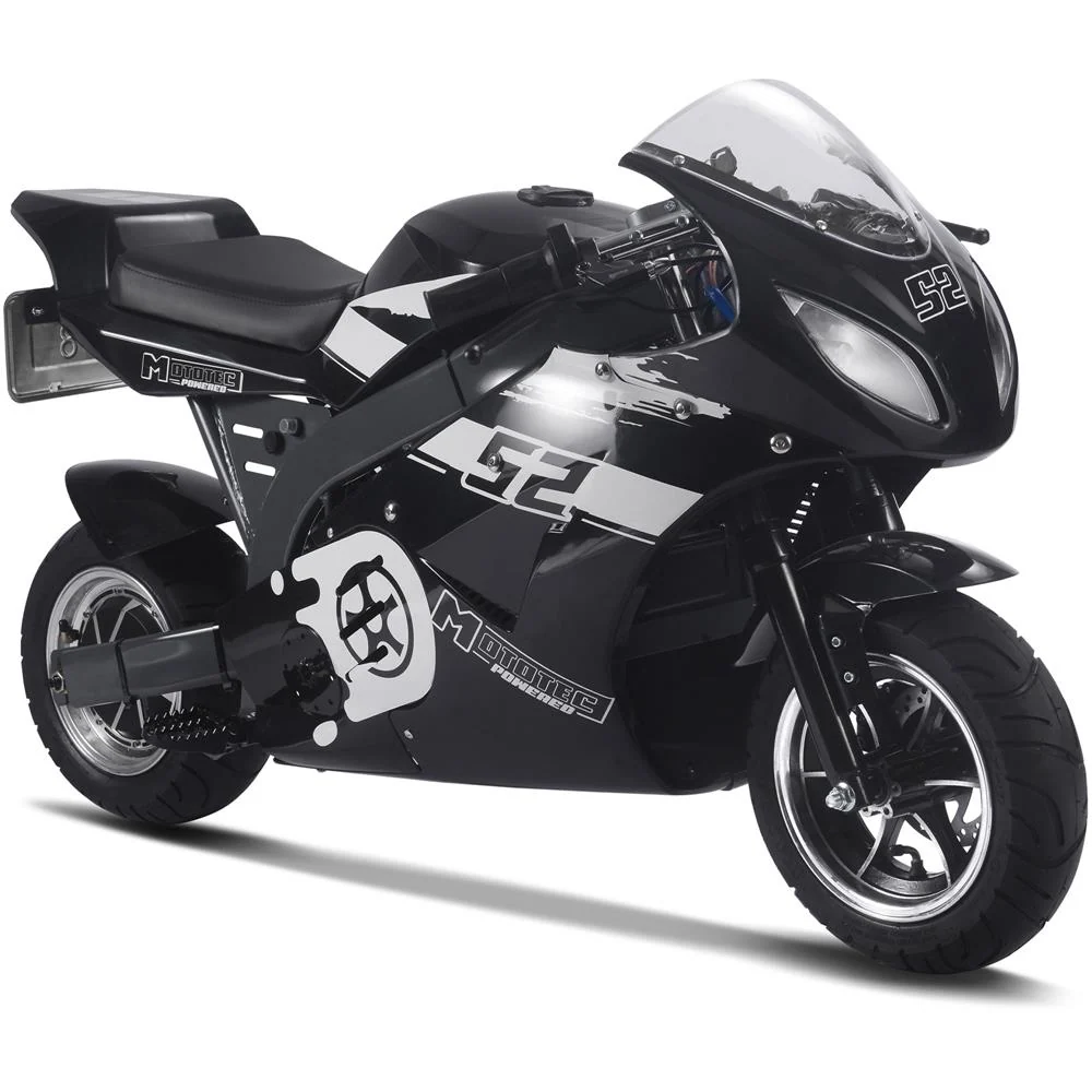 MotoTec 48V/12Ah 1000W Electric Pocket Bike - Image 6