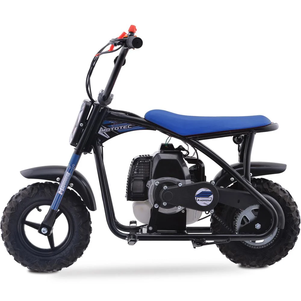 MotoTec Bandit 52cc 2-Stroke Kids Gas Mini Bike - Image 5