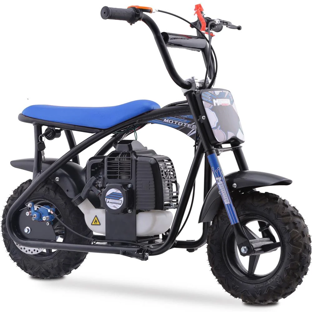 MotoTec Bandit 52cc 2-Stroke Kids Gas Mini Bike - Image 9