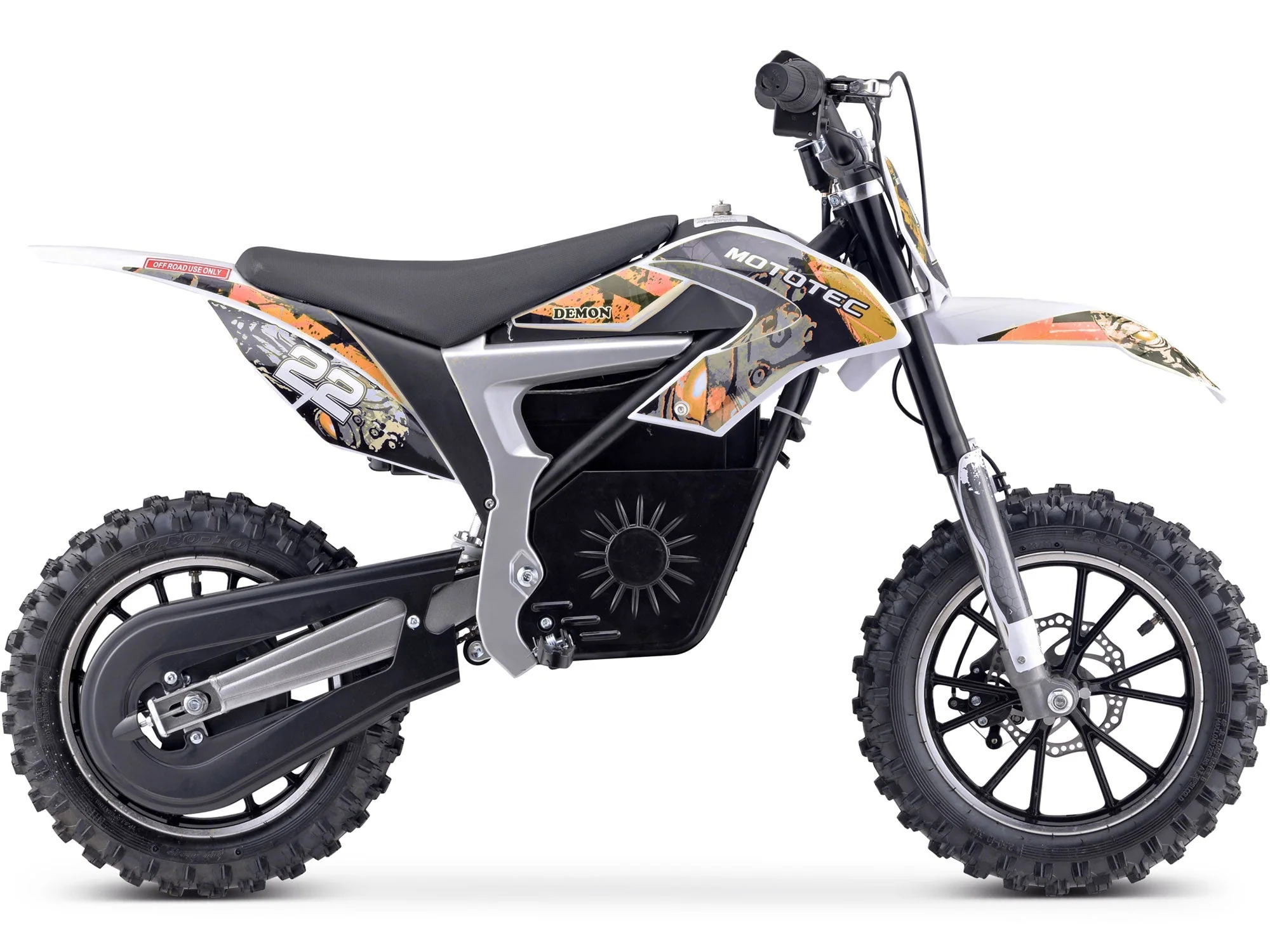 MotoTec Demon 36V/8Ah 500W Lithium Electric Dirt Bike - Image 13