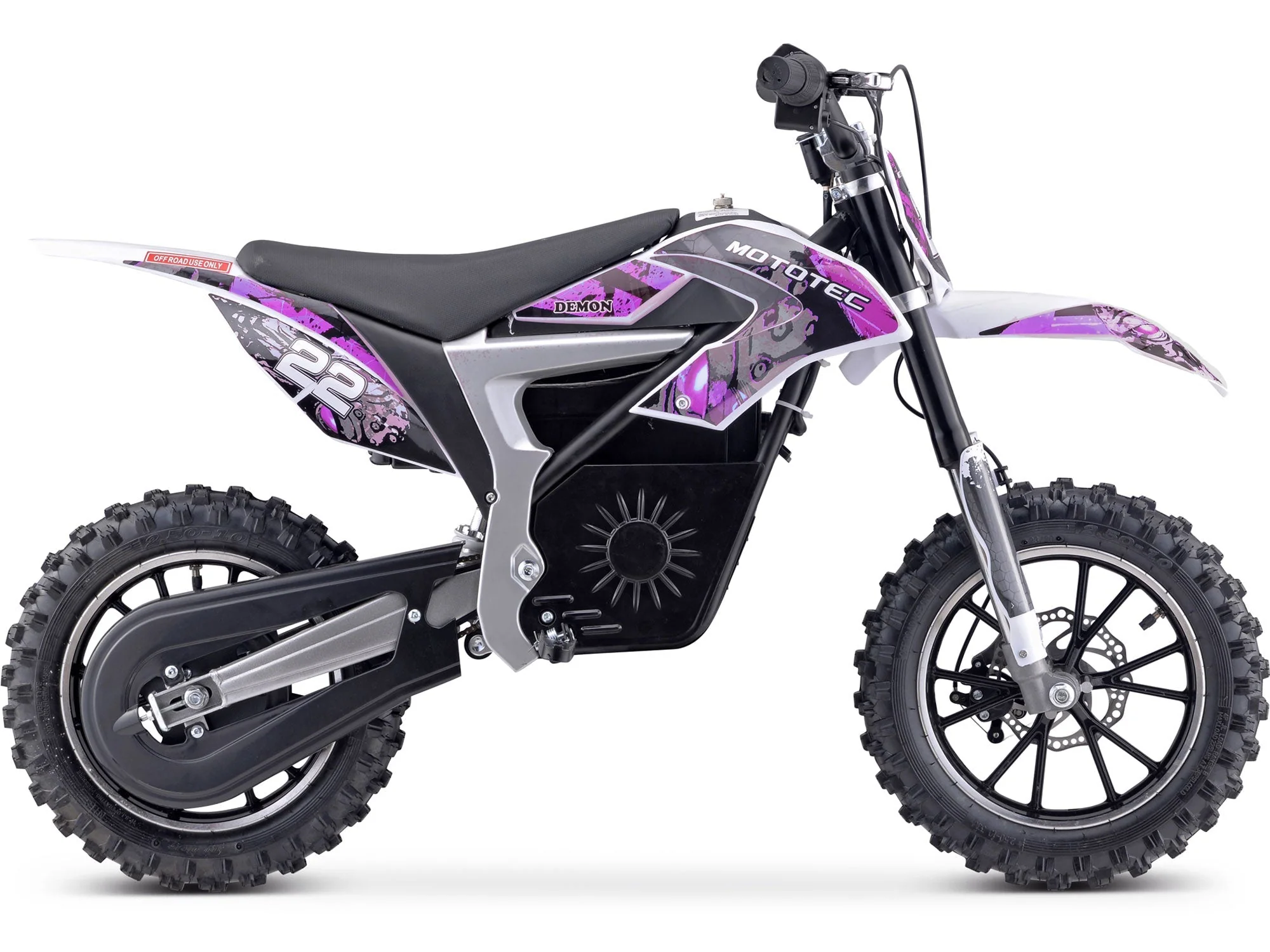 MotoTec Demon 36V/8Ah 500W Lithium Electric Dirt Bike - Image 16