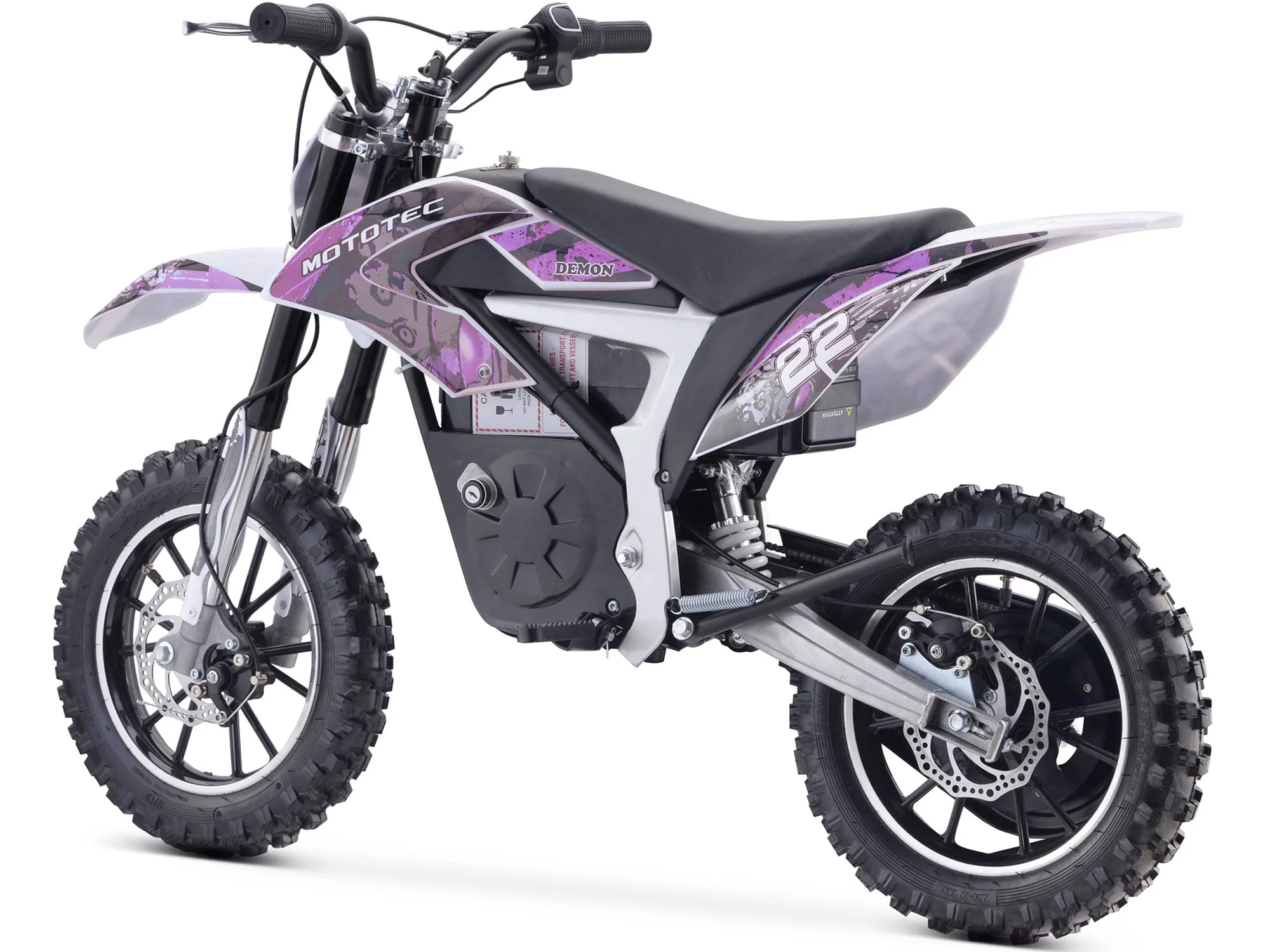 MotoTec Demon 36V/8Ah 500W Lithium Electric Dirt Bike - Image 17