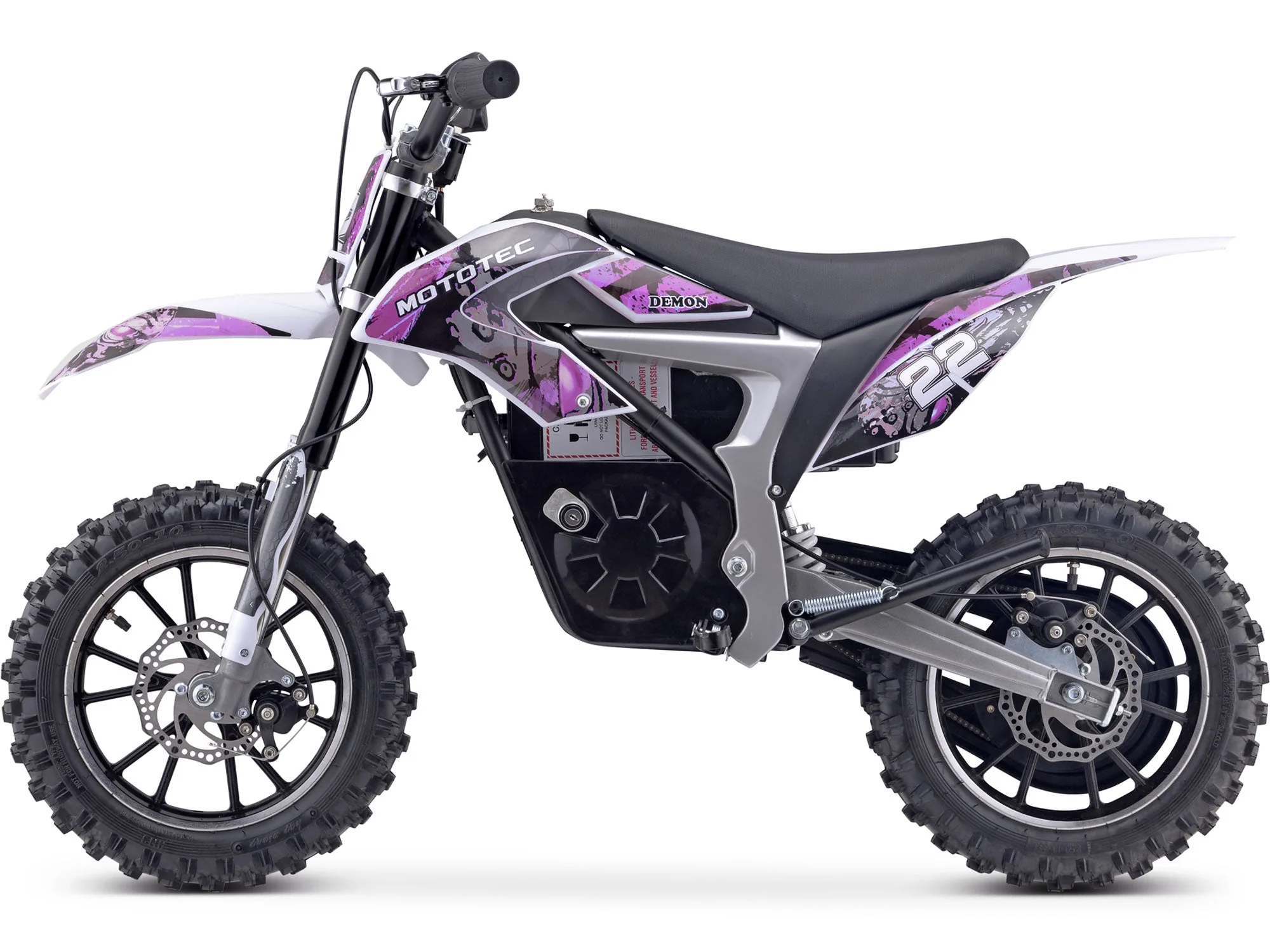 MotoTec Demon 36V/8Ah 500W Lithium Electric Dirt Bike - Image 18