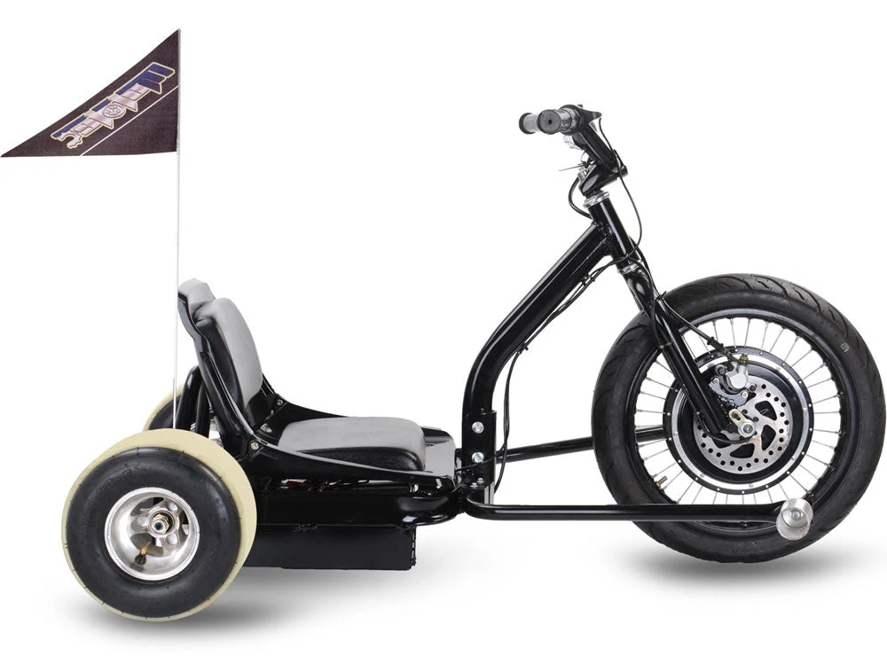 MotoTec Drifter 48V/12Ah 500W Electric Trike - Image 3