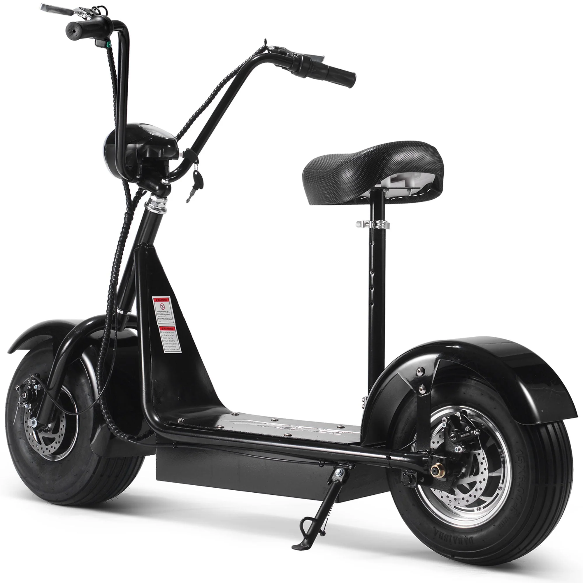 MotoTec FatBoy 48V/12Ah 800W Electric Scooter - Image 3