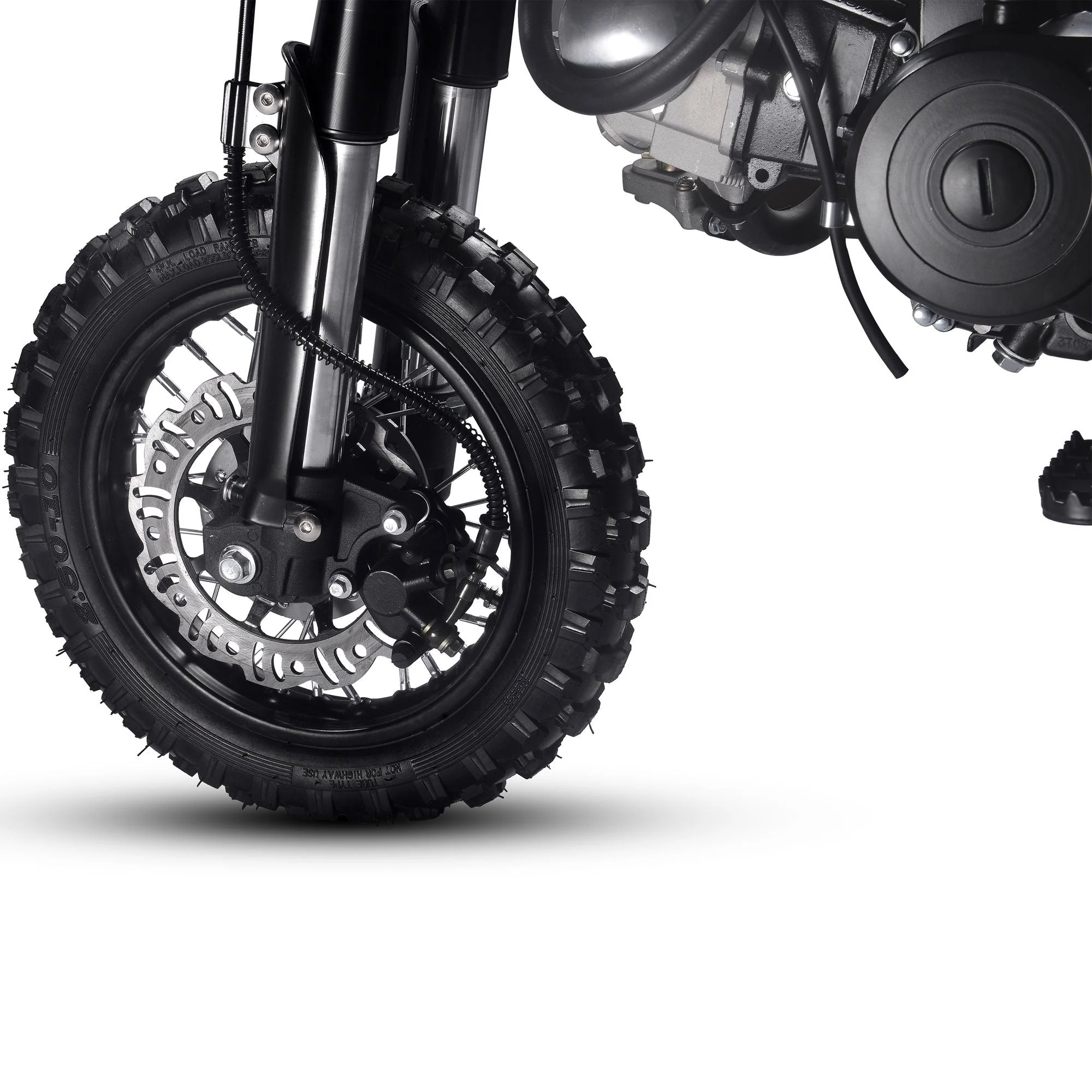 MotoTec Hooligan 72cc 4-Stroke Gas Dirt Bike - Image 11