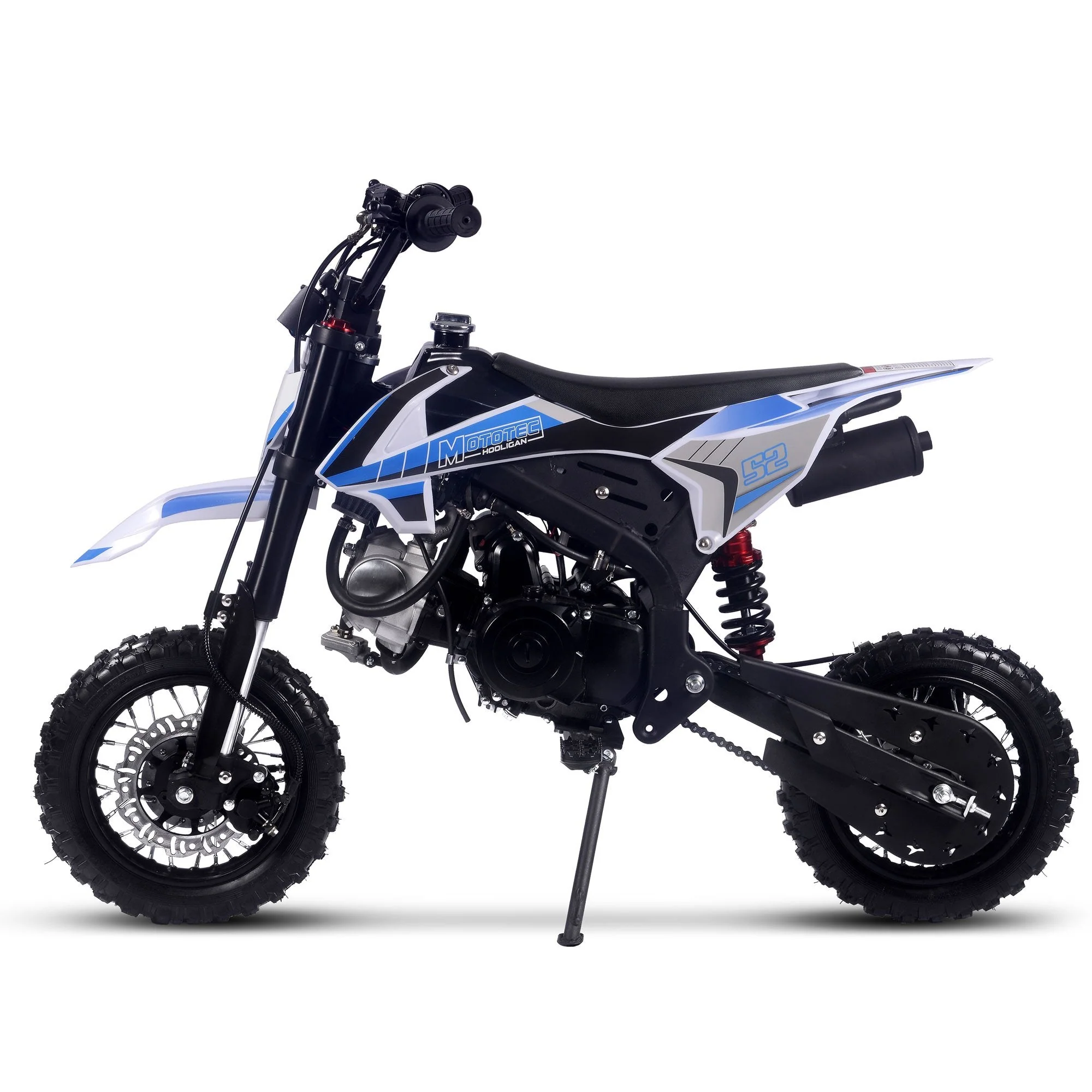 MotoTec Hooligan 72cc 4-Stroke Gas Dirt Bike - Image 3