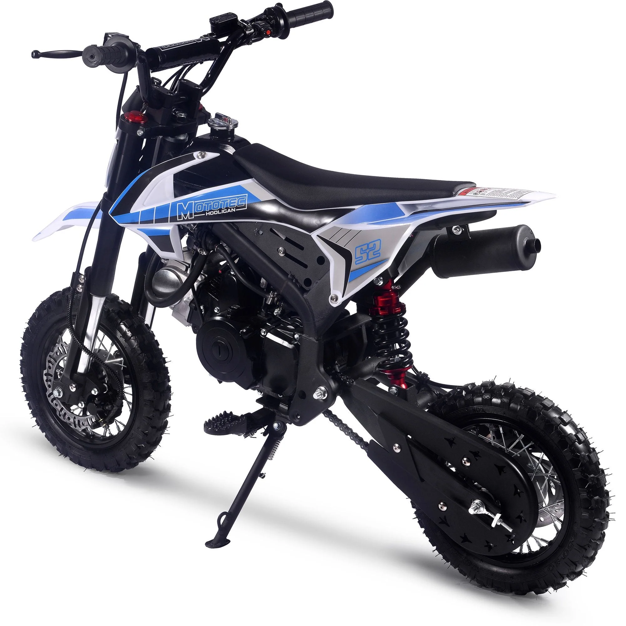 MotoTec Hooligan 72cc 4-Stroke Gas Dirt Bike - Image 4