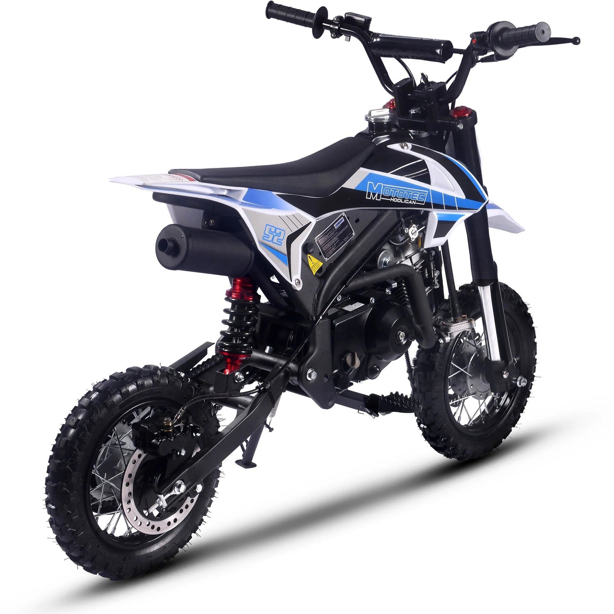 MotoTec Hooligan 72cc 4-Stroke Gas Dirt Bike - Image 5