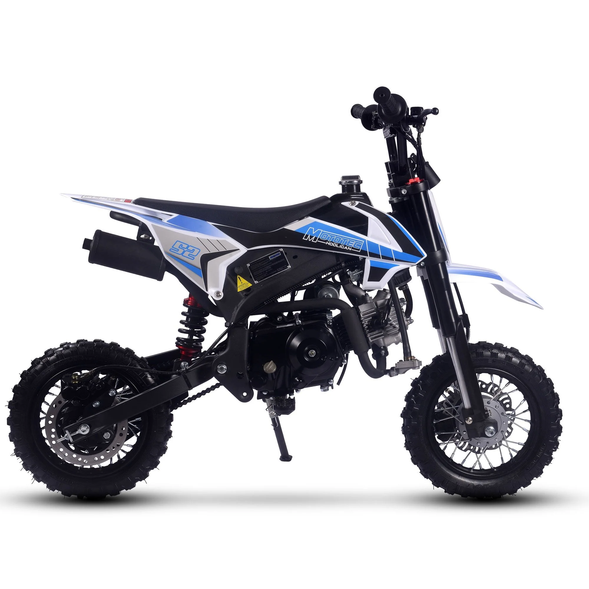 MotoTec Hooligan 72cc 4-Stroke Gas Dirt Bike - Image 6