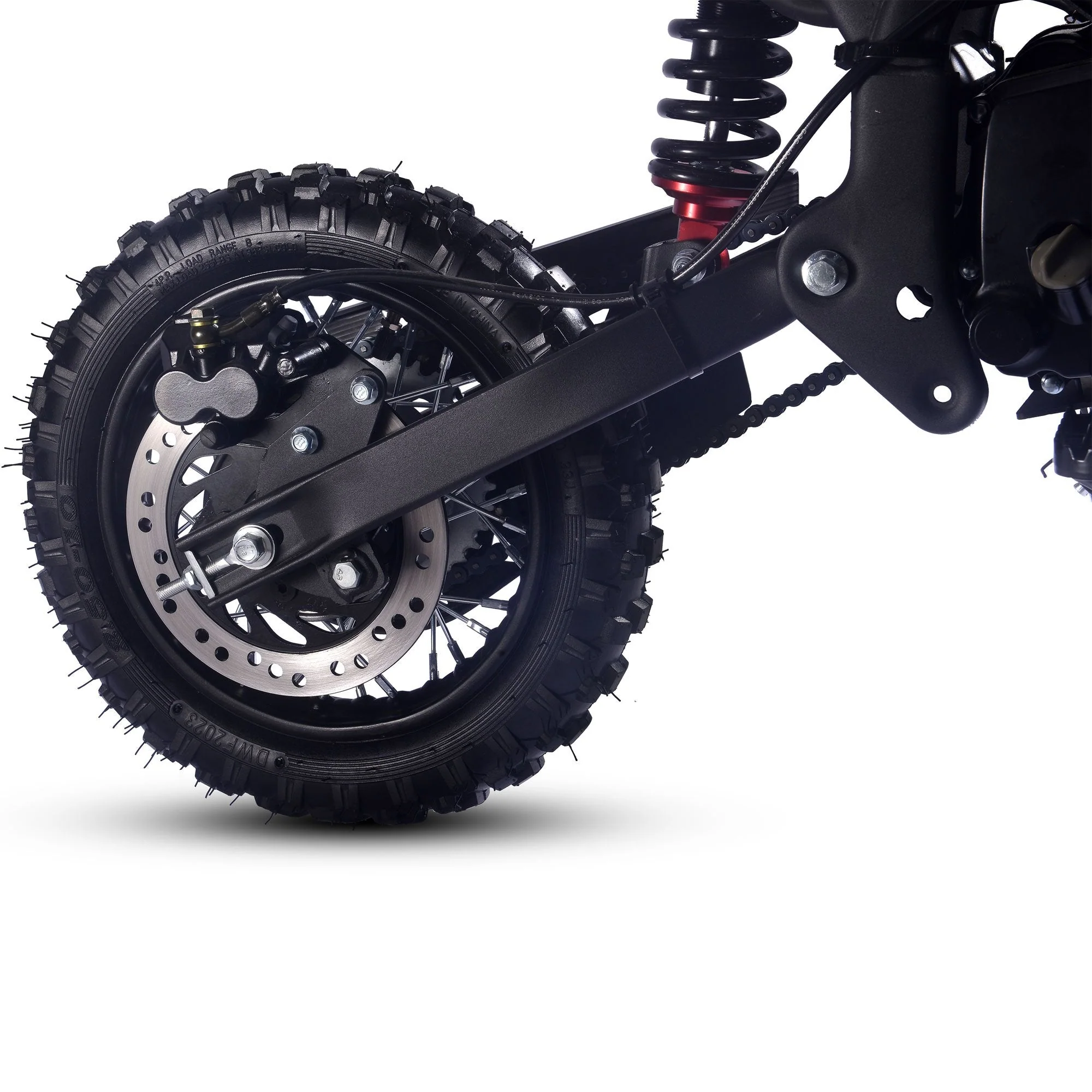 MotoTec Hooligan 72cc 4-Stroke Gas Dirt Bike - Image 8