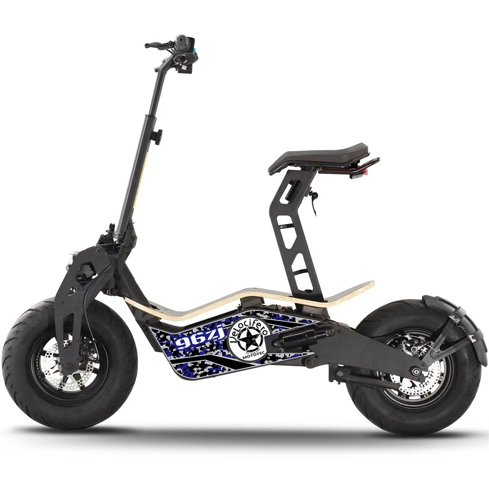 MotoTec Mad 48V/12Ah 1600W Electric Scooter - Image 2