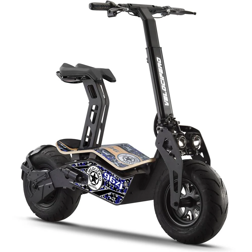 MotoTec Mad 48V/12Ah 1600W Electric Scooter - Image 6